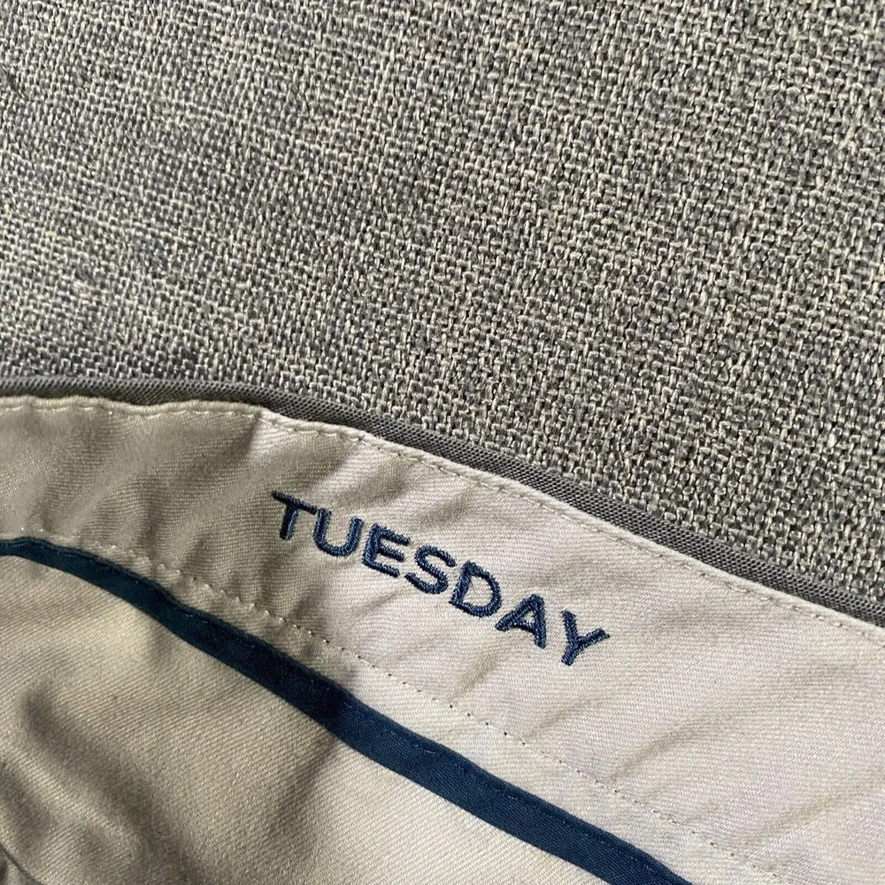 Bonobos Weekday Warriors Tuesday Chino Pants Mens Size 31x32 (Fits 31x29) Grey
